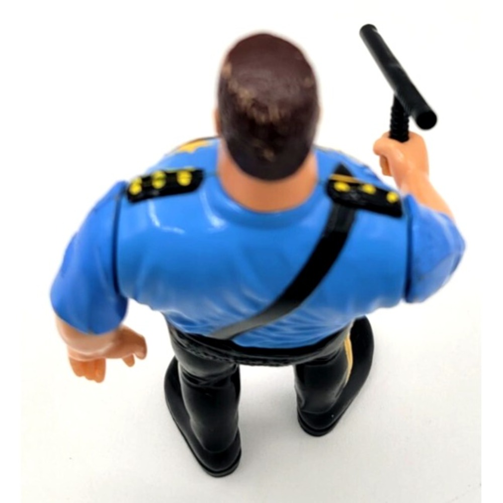 WWF Hasbro Big Boss Man w  Nightstick - WWE Titan Sports LJN Vintage FIGURE - Picture 3 of 4